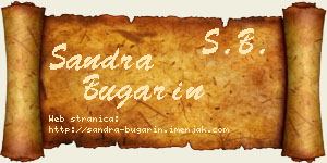 Sandra Bugarin vizit kartica